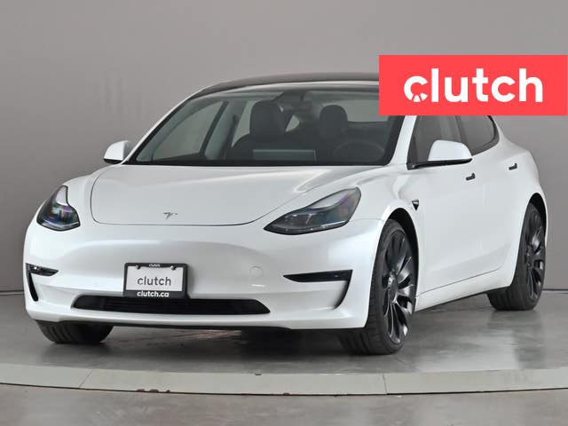 2021 Tesla Model 3 Performance, bílá, 20 444 km, dovoz Kanada — foto 2 z 20
