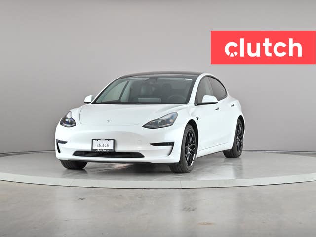 2021 Tesla Model 3 Standard Range Plus, bílá, 105 056 km, dovoz Kanada — foto 2 z 20