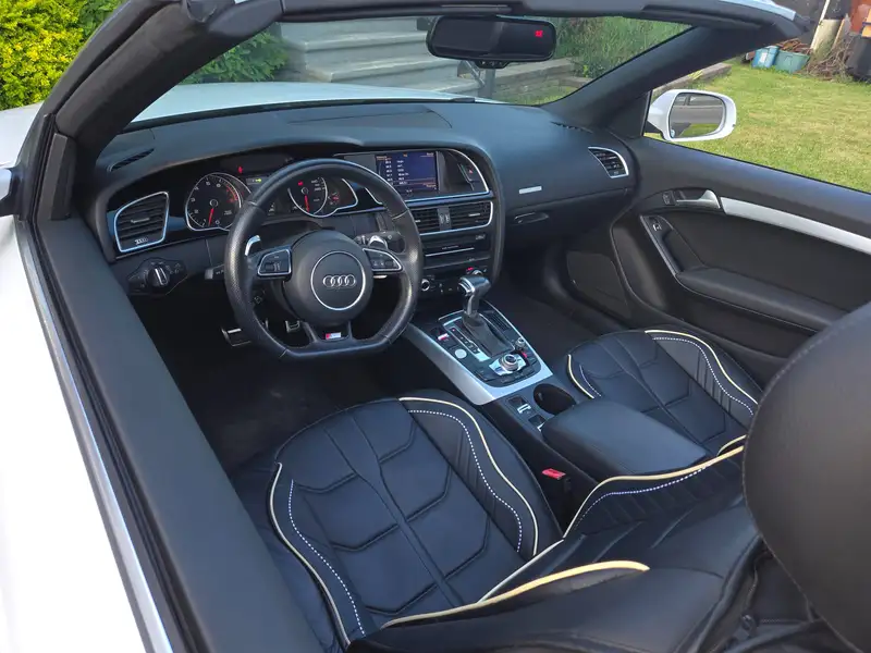 2015 Audi A5 Progressiv, bílá, 99 089 km, dovoz Kanada — foto 6 z 10