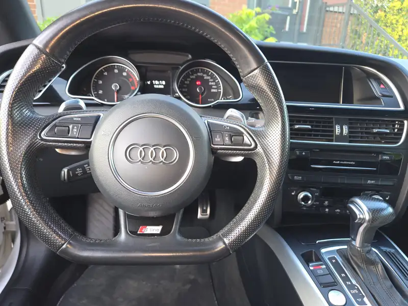 2015 Audi A5 Progressiv, bílá, 99 089 km, dovoz Kanada — foto 8 z 10