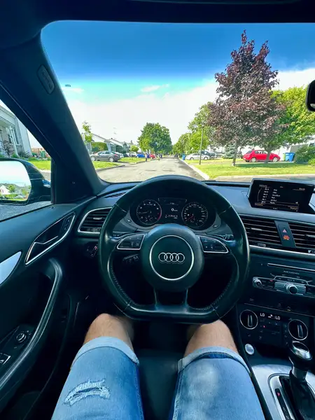 2016 Audi Q3 Technik, černá, 151 000 km, dovoz Kanada — foto 10 z 12