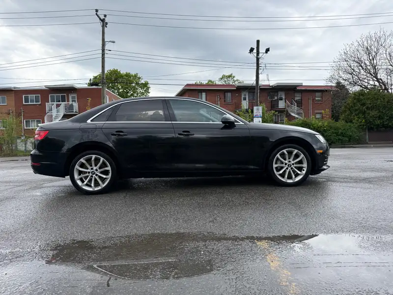2017 Audi A4 Progressiv, černá, 176 000 km, dovoz Kanada — foto 3 z 12