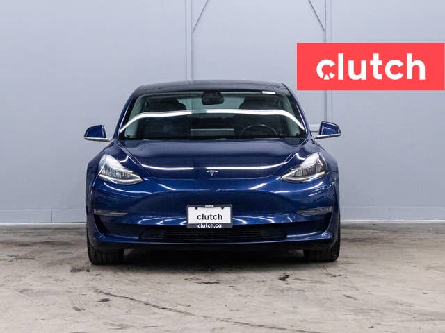 2019 Tesla Model 3 Standard Range Plus, modrá, 124 047 km, dovoz Kanada — foto 2 z 20