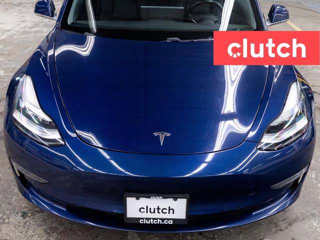 2019 Tesla Model 3 Standard Range Plus, modrá, 124 047 km, dovoz Kanada — foto 6 z 20