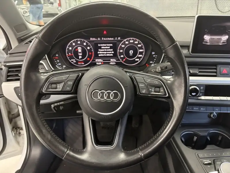 2017 Audi A4 Technik, bílá, 47 699 km, dovoz Kanada — foto 12 z 12