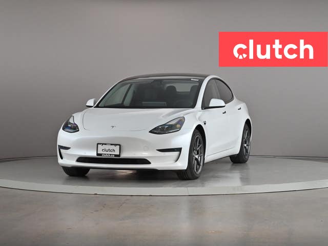 2021 Tesla Model 3 Standard Range Plus, bílá, 77 347 km, dovoz Kanada — foto 3 z 20