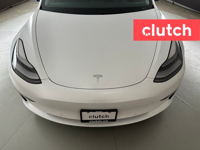 2021 Tesla Model 3 Standard Range Plus, bílá, 77 347 km, dovoz Kanada — foto 8 z 20