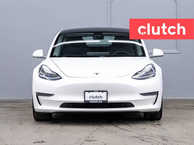 2020 Tesla Model 3 Standard Range Plus, bílá, 94 653 km, dovoz Kanada — foto 2 z 20