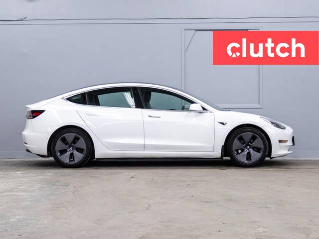 2020 Tesla Model 3 Standard Range Plus, bílá, 94 653 km, dovoz Kanada — foto 3 z 20