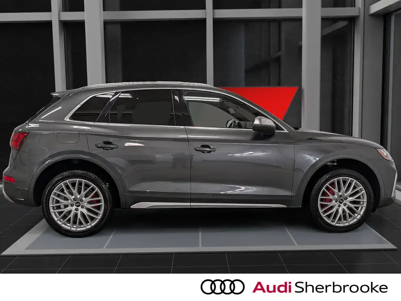 2021 Audi SQ5 Progressiv, šedá, 92 360 km, dovoz Kanada — foto 5 z 12