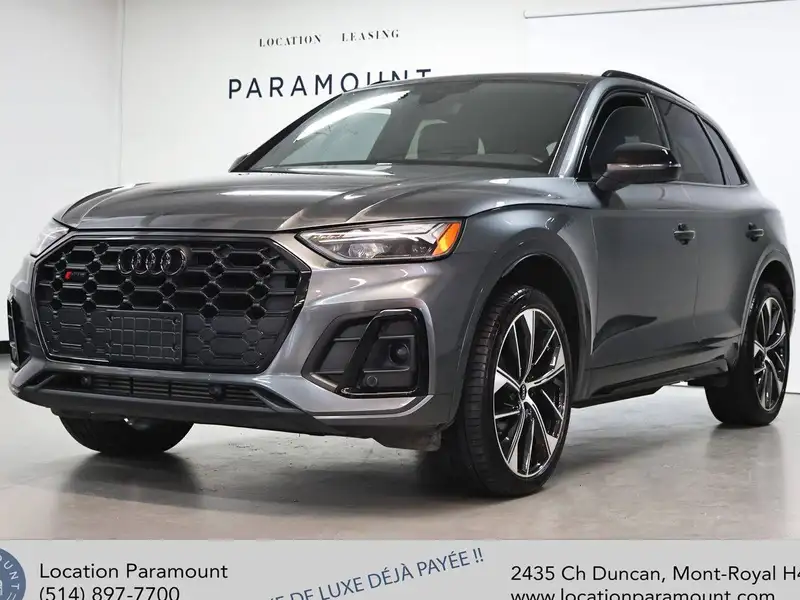 2023 Audi SQ5 Progressiv, šedá, 41 000 km, dovoz Kanada — foto 3 z 12