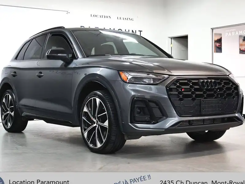 2023 Audi SQ5 Progressiv, šedá, 41 000 km, dovoz Kanada — foto 4 z 12