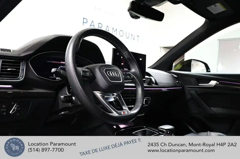 2023 Audi SQ5 Progressiv, šedá, 41 000 km, dovoz Kanada — foto 9 z 12