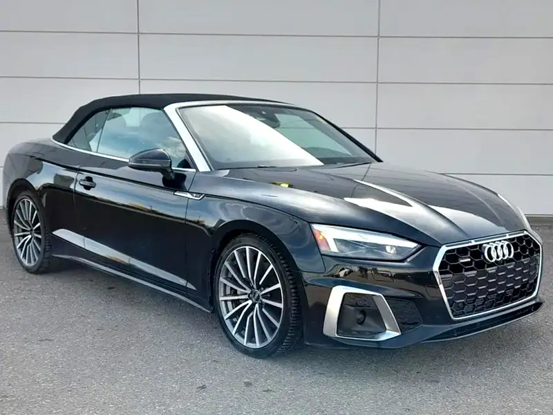 2022 Audi A5 Technik, černá, 99 449 km, dovoz Kanada — foto 3 z 12