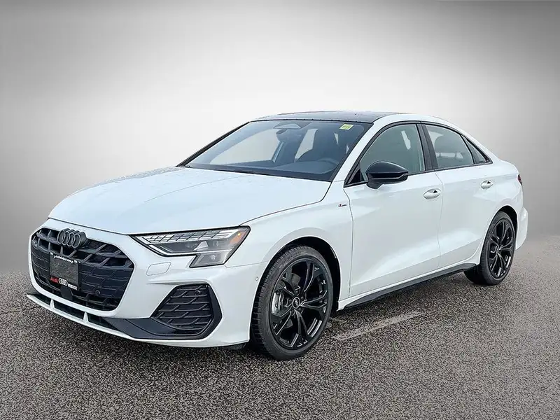 2026 Audi A3 Progressiv, bílá, 14 km, dovoz Kanada — foto 7 z 12