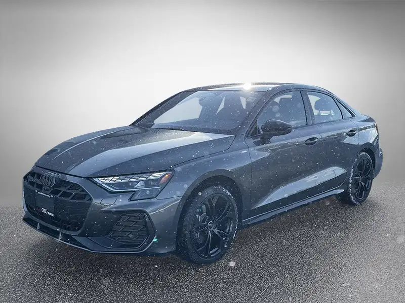 2026 Audi A3 Progressiv, šedá, 11 km, dovoz Kanada — foto 7 z 12