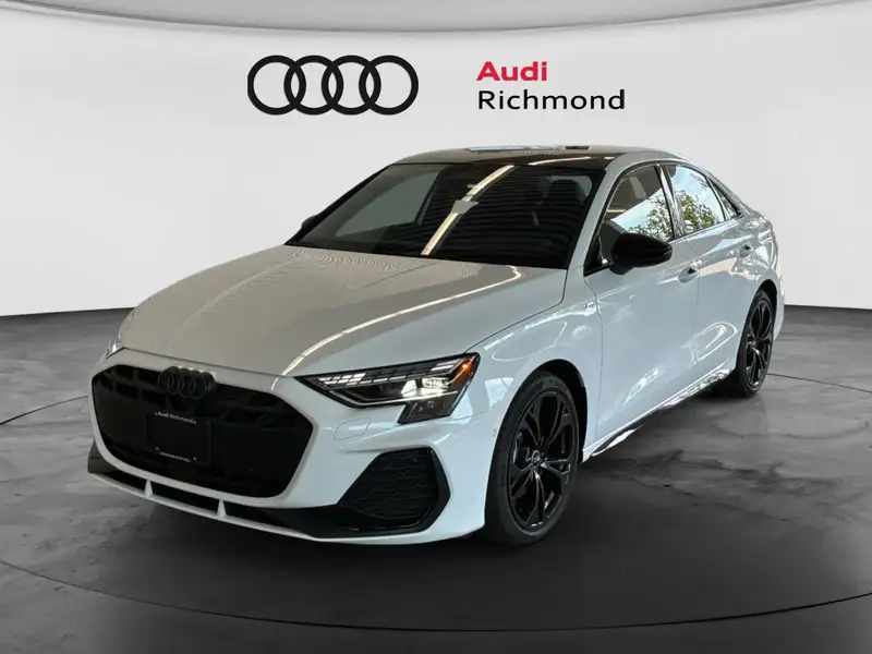 2026 Audi A3 Progressiv, bílá, 90 km, dovoz Kanada — foto 1