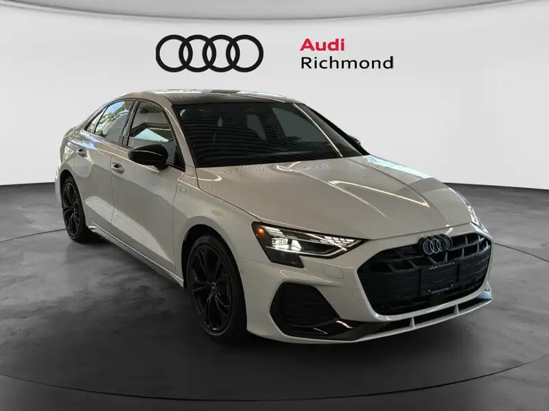 2026 Audi A3 Progressiv, bílá, 90 km, dovoz Kanada — foto 3 z 12