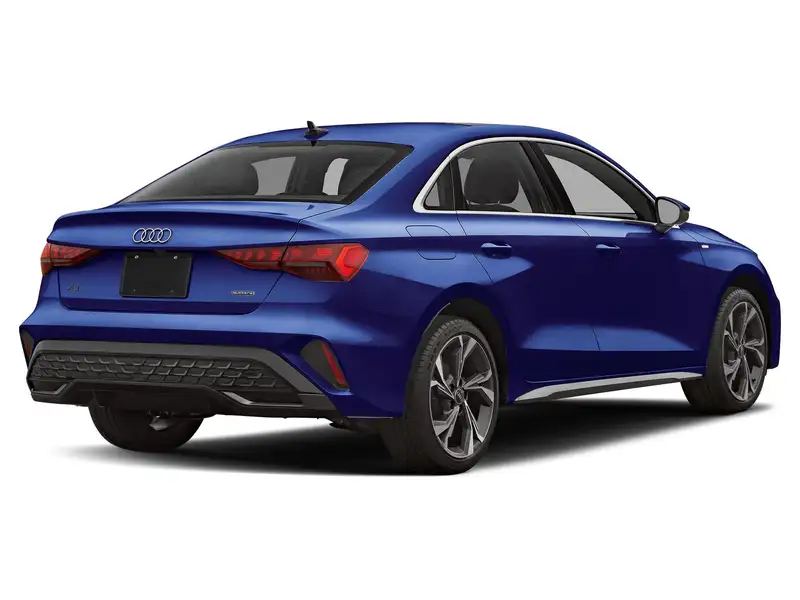 2025 Audi A3 Progressiv, modrá, 90 km, dovoz Kanada — foto 2 z 10