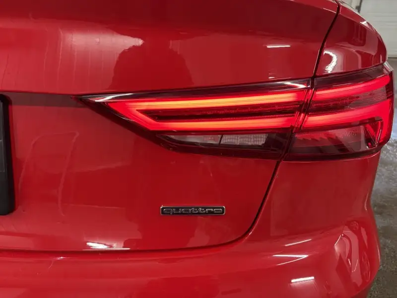 2019 Audi A3 Progressiv, červená, 94 383 km, dovoz Kanada — foto 10 z 12