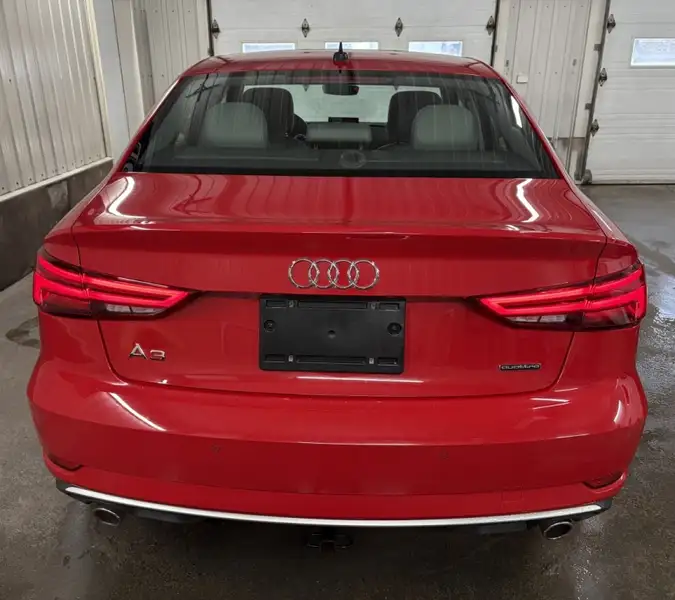 2019 Audi A3 Progressiv, červená, 94 383 km, dovoz Kanada — foto 3 z 12