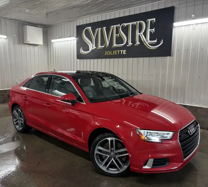 2019 Audi A3 Progressiv, červená, 94 383 km, dovoz Kanada — foto 5 z 12