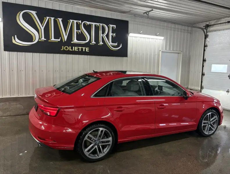 2019 Audi A3 Progressiv, červená, 94 383 km, dovoz Kanada — foto 9 z 12