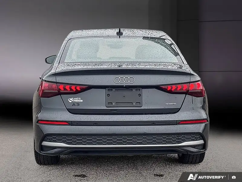 2026 Audi A3 mags | bluetooth, černá, 31 706 km, dovoz Kanada — foto 4 z 12