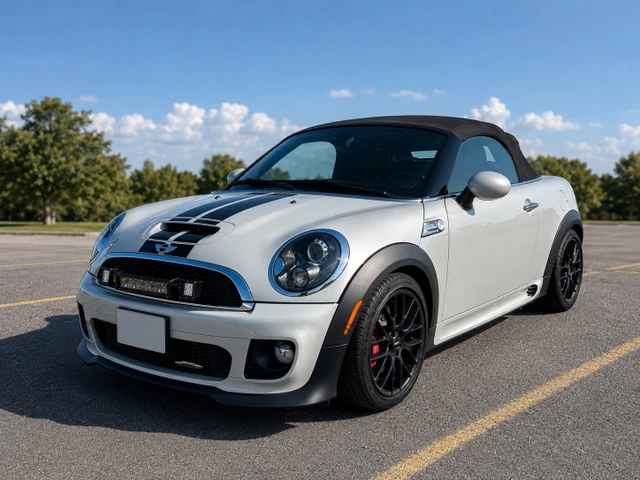 2012 MINI John Cooper Works, stříbrná, 53 000 km, dovoz Kanada — foto 4 z 5