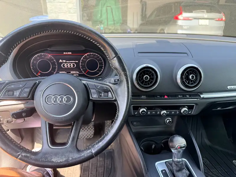 2017 Audi A3 Technik, bílá, 69 767 km, dovoz Kanada — foto 10 z 10