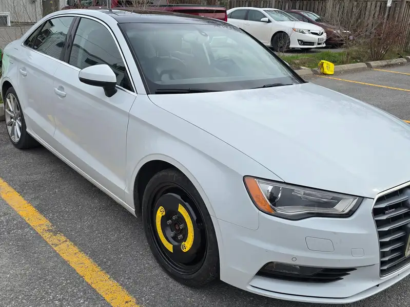 2015 Audi A3 Technik, bílá, 127 000 km, dovoz Kanada — foto 2 z 9