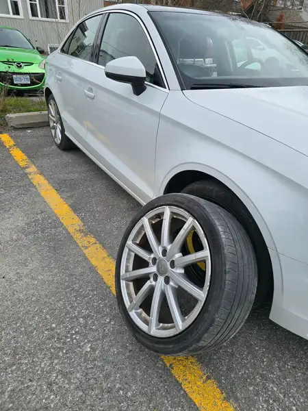 2015 Audi A3 Technik, bílá, 127 000 km, dovoz Kanada — foto 5 z 9