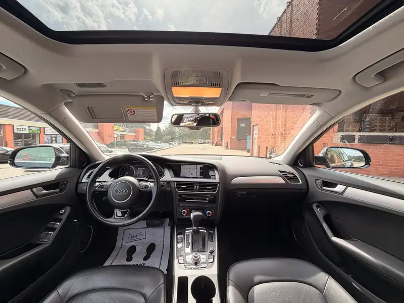 2015 Audi A4 Technik plus, modrá, 134 500 km, dovoz Kanada — foto 10 z 12