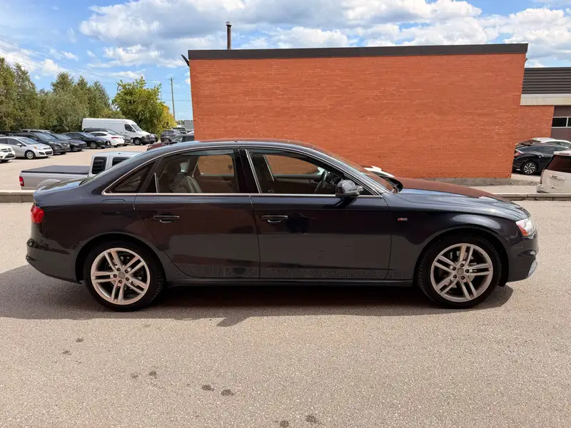 2015 Audi A4 Technik plus, modrá, 134 500 km, dovoz Kanada — foto 6 z 12