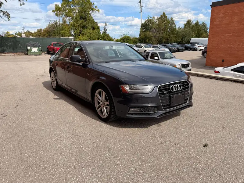 2015 Audi A4 Technik plus, modrá, 134 500 km, dovoz Kanada — foto 7 z 12