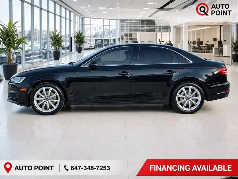 2018 Audi A4 Premium, černá, 119 012 km, dovoz Kanada — foto 3 z 12