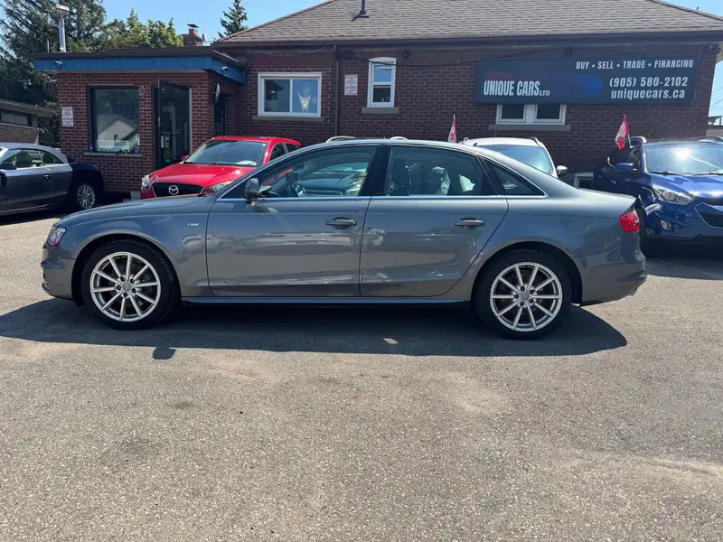 2016 Audi A4 Progressiv plus, šedá, 100 995 km, dovoz Kanada — foto 2 z 12