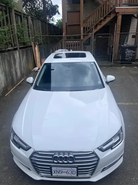 2017 Audi A4 Technik, bílá, 139 700 km, dovoz Kanada — foto 11 z 12