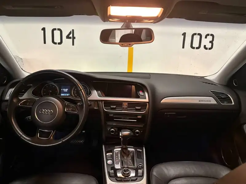 2014 Audi A4 Technik, černá, 170 386 km, dovoz Kanada — foto 12 z 12