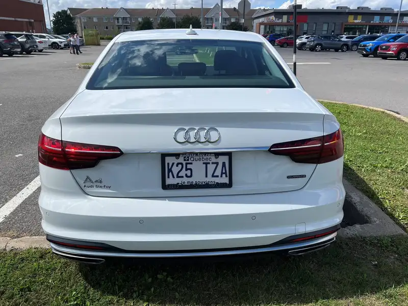 2020 Audi A4 Technik, bílá, 59 000 km, dovoz Kanada — foto 3 z 10