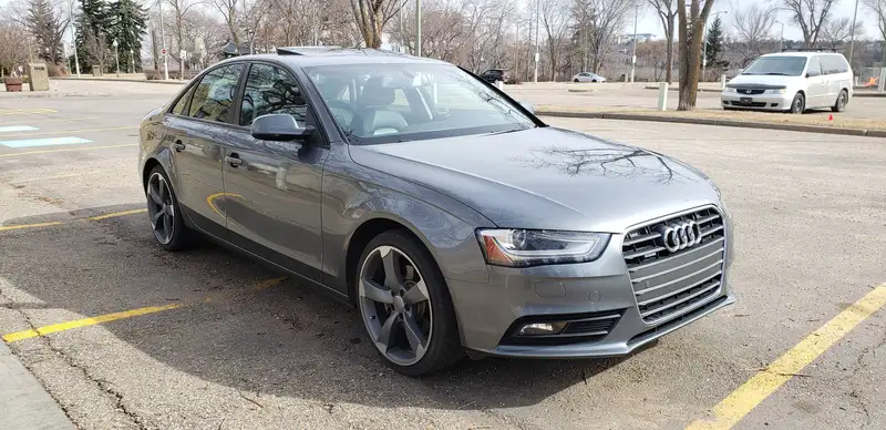 2013 Audi A4, šedá, 99 200 km, dovoz Kanada — foto 5 z 10