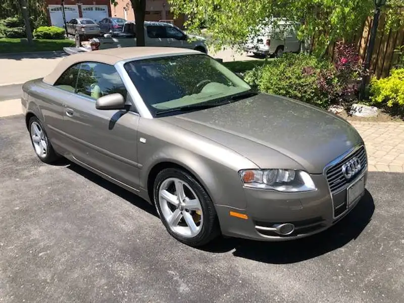2008 Audi A4 3.2, béžová, 187 000 km, dovoz Kanada — foto 7 z 7