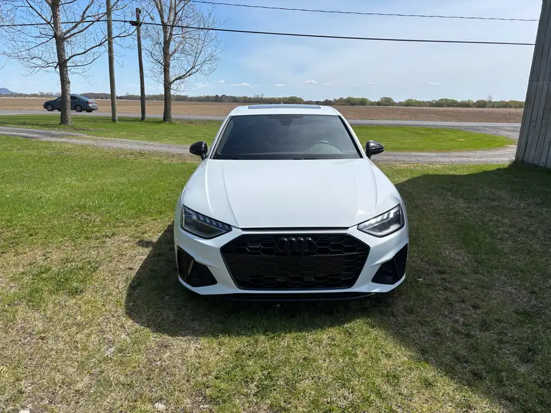 2020 Audi A4 Progressiv, bílá, 85 400 km, dovoz Kanada — foto 4 z 10