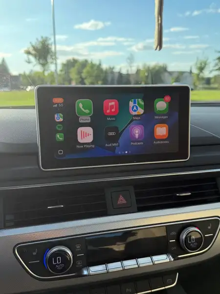 2017 Audi A4 Progressiv, červená, 148 000 km, dovoz Kanada — foto 8 z 12
