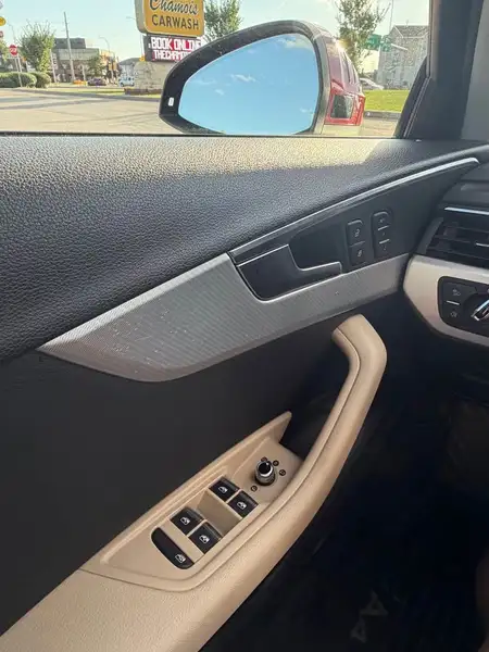 2017 Audi A4 Progressiv, červená, 148 000 km, dovoz Kanada — foto 9 z 12