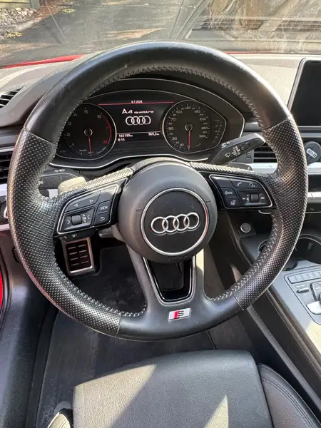 2017 Audi A4 S-line progressive, červená, 165 000 km, dovoz Kanada — foto 2 z 8