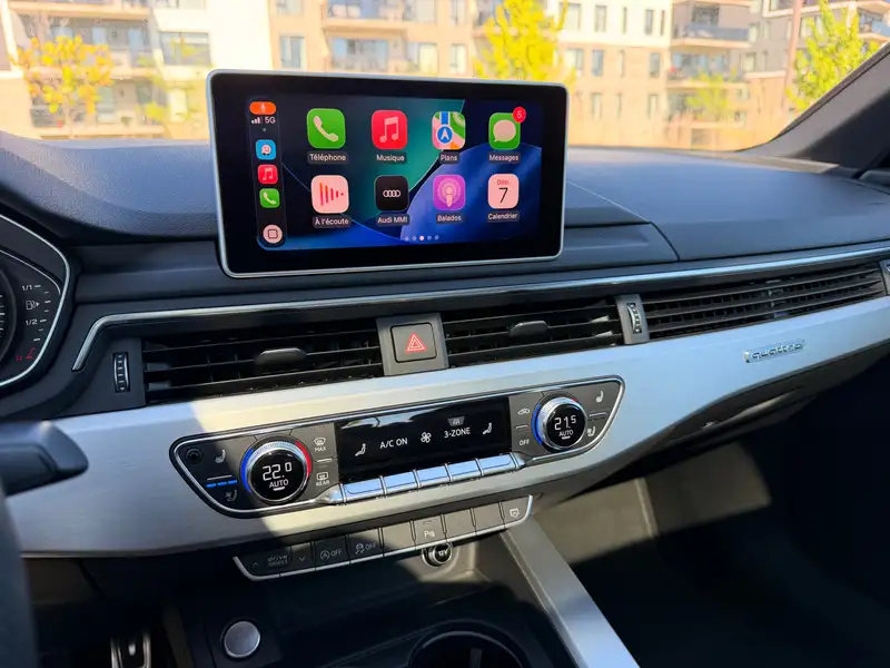 2017 Audi A4 Progressiv, červená, 120 600 km, dovoz Kanada — foto 11 z 12