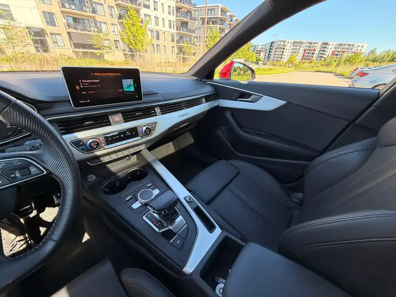 2017 Audi A4 Progressiv, červená, 120 600 km, dovoz Kanada — foto 8 z 12