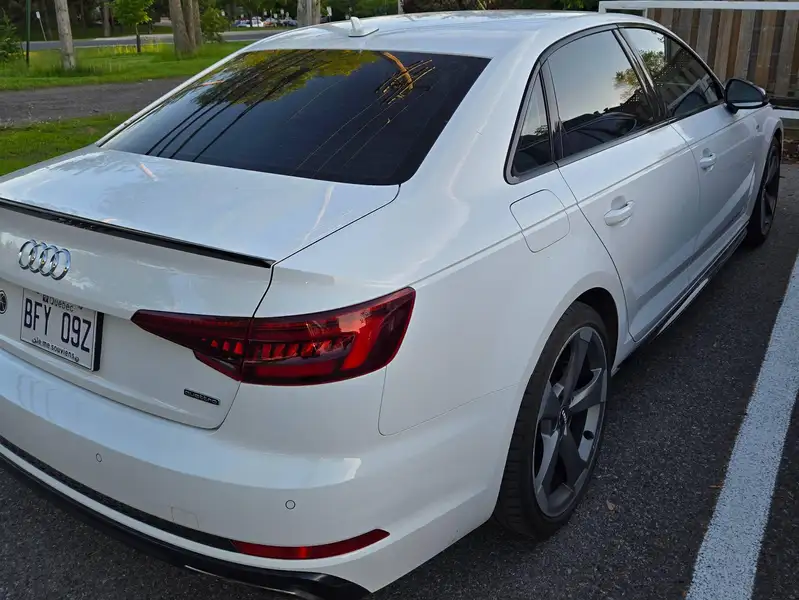 2019 Audi A4 Progressiv, bílá, 72 872 km, dovoz Kanada — foto 2 z 10