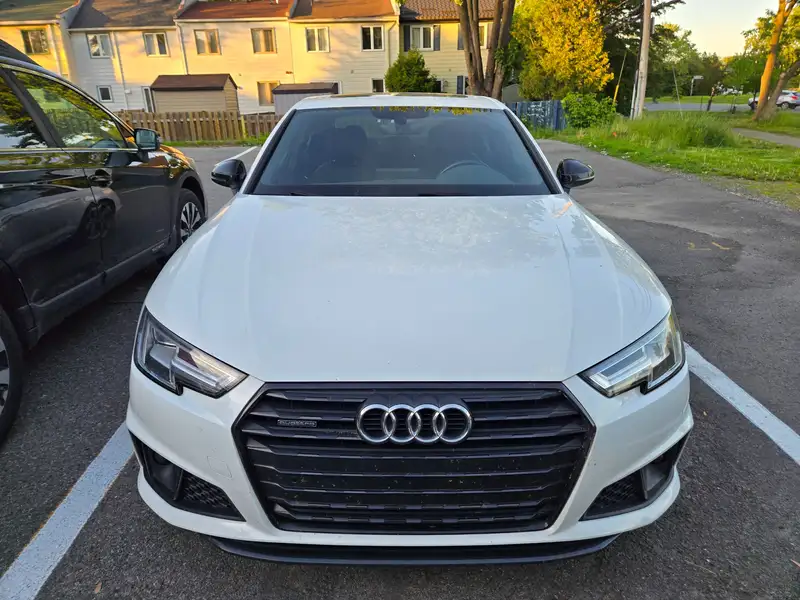 2019 Audi A4 Progressiv, bílá, 72 872 km, dovoz Kanada — foto 4 z 10